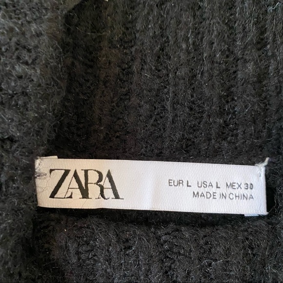 Zara-Knit Sweater with Faux Pearls (Large) - Picture 10 of 10